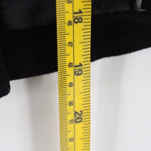 LE LIS BLANC Biker Jacket Womens Black Asymmetrical Zipper Cropped Size 6 - Picture 9 of 9